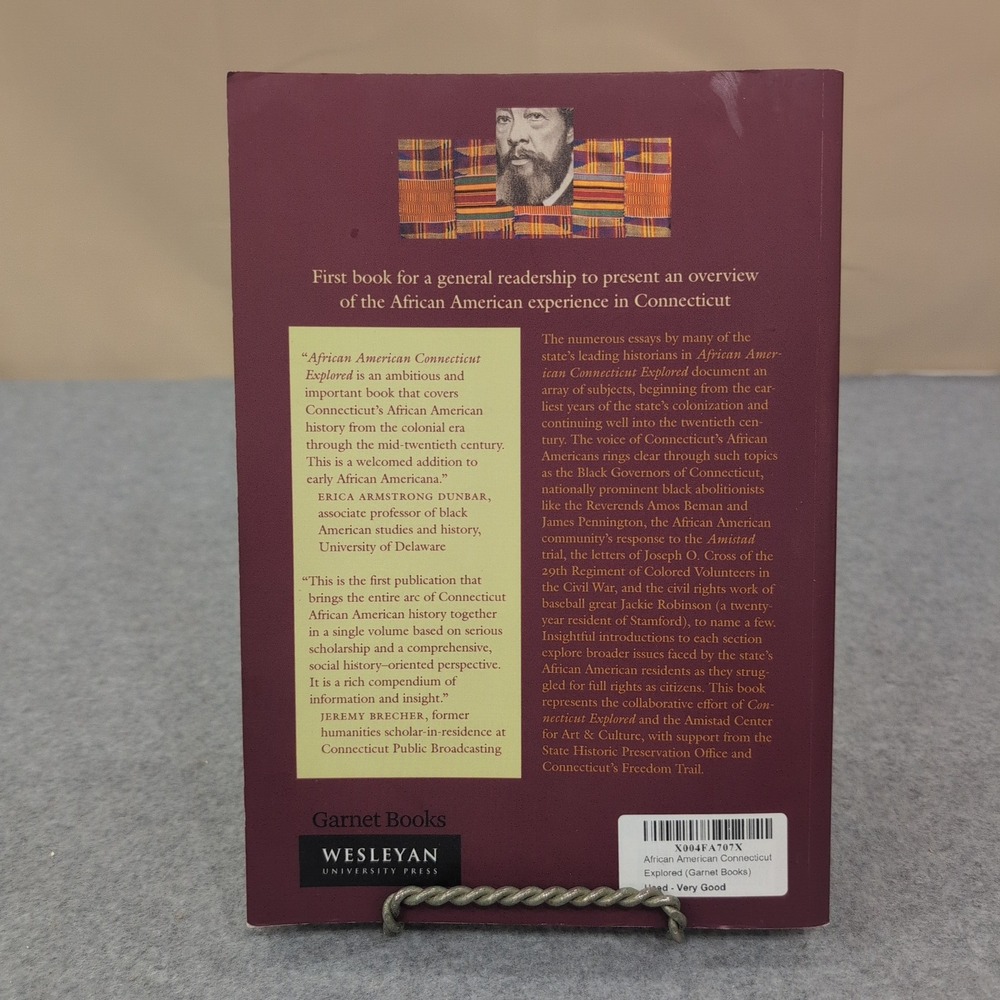 African American Connecticut Explored Elizabeth J Normen Wesleyan History Book - Picture 2 of 3